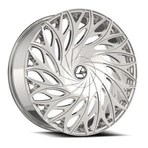 Azara – AZA-525 – Chrome – 20″x8.5″ 35mm – Summer Wheels – AZA-52520853635NCR
